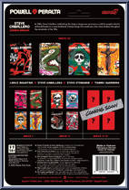 Steve Caballero (Chinese Dragon) (Recolor) from Powell-Peralta - ReAction Figures manufactured by Super7 [Back]