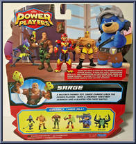 Sarge from Power Players - Basic Series manufactured by Playmates [Back]