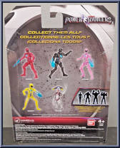 Blue Ranger Action Hero from Power Rangers 2017 Movie - Action Heroes manufactured by Bandai [Back]