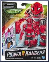 Red Ranger (Red Fury Mode) from Power Rangers Beast Morphers - Basic Series manufactured by Hasbro [Front]
