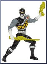 Black Ranger Action Hero from Power Rangers Dino Charge - Action Heroes manufactured by Bandai [Loose]