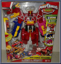 Dino Charge Megazord from Power Rangers Dino Charge - Deluxe Megazords manufactured by Bandai [Front]