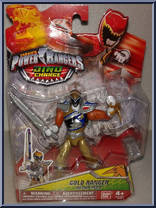 Gold Ranger Action Hero from Power Rangers Dino Charge - Action Heroes manufactured by Bandai [Front]