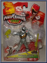 Graphite Ranger Action Hero from Power Rangers Dino Charge - Action Heroes manufactured by Bandai [Front]