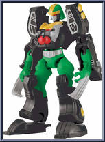 Mighty Morphin Green Tiger Rangerzord from Power Rangers Dino Charge - Mixx N Morph manufactured by Bandai [Loose]