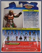 Villain Sledge from Power Rangers Dino Charge - Villains manufactured by Bandai [Back]