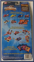 Action Racers Thunder Pack from Power Rangers Dino Thunder - Action Racers manufactured by Bandai [Back]