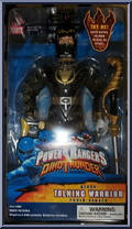Black Talking Warrior Power Ranger Action Figure
