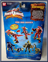 Blue Dino Zord Morphin Power Ranger from Power Rangers Dino Thunder - 6.5" Scale manufactured by Bandai [Back]
