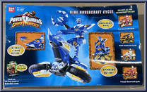 Blue Hovercraft Cycle from Power Rangers Dino Thunder - Cycles manufactured by Bandai [Back]