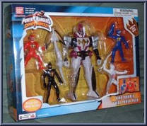 DinoThunder Stega Power Pack from Power Rangers Dino Thunder - Box Sets manufactured by Bandai [Front]