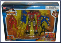 Dino Thundersaurus Playset from Power Rangers Dino Thunder - Box Sets manufactured by Bandai [Front]