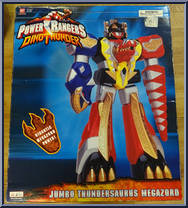 Jumbo Thundersaurus Megazord from Power Rangers Dino Thunder - Box Sets manufactured by Bandai [Front]