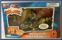 Radio Control Black Raptor Cycle Action Figure