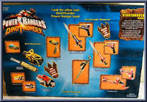 Raptor Rider Primal Pack from Power Rangers Dino Thunder - Box Sets manufactured by Bandai [Back]