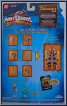 Yellow Dino Action Power Ranger from Power Rangers Dino Thunder - Basic Series manufactured by Bandai [Back]