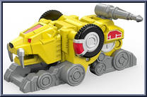 Battle Armor Yellow Ranger from Power Rangers - Battle Armor manufactured by Fisher-Price [Loose]