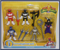Battle Pack from Power Rangers - Figure Packs manufactured by Fisher-Price [Front]
