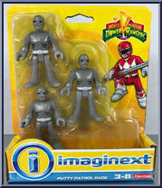 Putty Patrol Pack from Power Rangers - Figure Packs manufactured by Fisher-Price [Front]