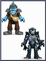 Squatt & Baboo from Power Rangers - Figure Packs manufactured by Fisher-Price [Loose]