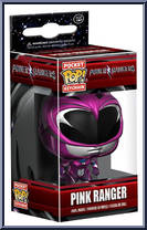 Pink Ranger from Power Rangers - Pop! Keychains manufactured by Funko [Front]