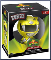 Yellow Ranger from Power Rangers - Dorbz manufactured by Funko [Front]