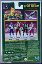 Zack from Power Rangers - Retro-Morphin manufactured by Hasbro [Back]