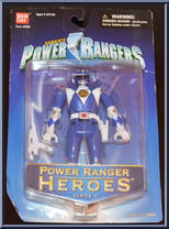 Auto Morphin Billy the Blue Ranger from Power Rangers Heroes - Series  2 manufactured by Bandai [Front]