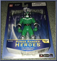 Time Force Green Power Ranger Action Figure