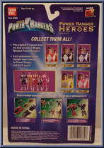 Auto Morphin Kimberly the Pink Ranger from Power Rangers Heroes - Series  2 manufactured by Bandai [Back]