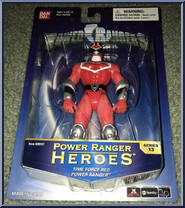 Time Force Red Power Ranger Action Figure