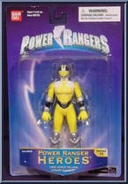 Time Force Yellow Power Ranger Action Figure