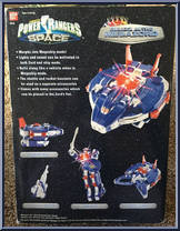 Astro Megazord from Power Rangers in Space - Deluxe manufactured by Bandai [Back]
