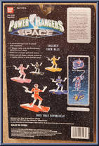 Blue Galaxy Glider from Power Rangers in Space - Galaxy Gliders manufactured by Bandai [Back]