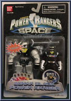 Lunar Black Power Ranger Action Figure