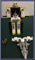 Mega Winger from Power Rangers in Space - Action Zords manufactured by Bandai [Loose]