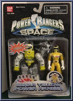 Lunar Yellow Power Ranger Action Figure