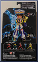 Yellow Ranger from Power Rangers Legacy Collection - Ninja Storm manufactured by Bandai [Back]
