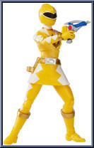 Dino Thunder Yellow Ranger Action Figure