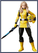 Beast Morphers Yellow Ranger Action Figure