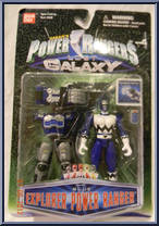 Blue Explorer Power Ranger Action Figure