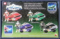 Green Capsular Cycle from Power Rangers Lost Galaxy - Capsular Cycles manufactured by Bandai [Back]
