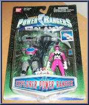 Pink Explorer Power Ranger Action Figure