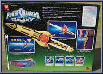 Quasar Saber from Power Rangers Lost Galaxy - Role Playing manufactured by Bandai [Back]