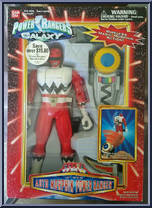 Red Auto Morphin Power Ranger Action Figure