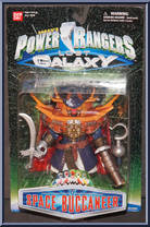 Space Buccaneer from Power Rangers Lost Galaxy - Talking manufactured by Bandai [Front]