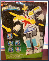 Super Galactic Megazord from Power Rangers Lost Galaxy - Deluxe manufactured by Bandai [Back]