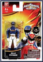 Blue Ranger from Power Rangers Megaforce - Basic Series manufactured by Bandai [Front]