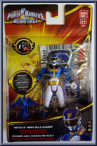 Metallic Force Blue Ranger from Power Rangers Megaforce - Basic Series manufactured by Bandai [Front]