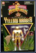 Yellow Ranger (Aisha) from Power Rangers Mighty Morphin - Auto Morphin - Series 2 manufactured by Bandai [Front]